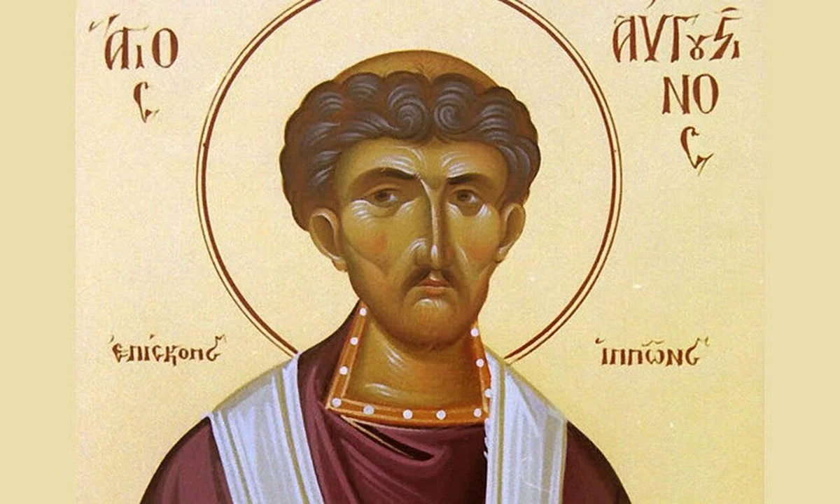 Εορτολόγιο Σάββατο 15 Ιουνίου: Ο Άγιος Αυγουστίνος γεννήθηκε στην Ταγάστη της Νουμηδίας στην Αφρική, το έτος 354 μ.Χ.