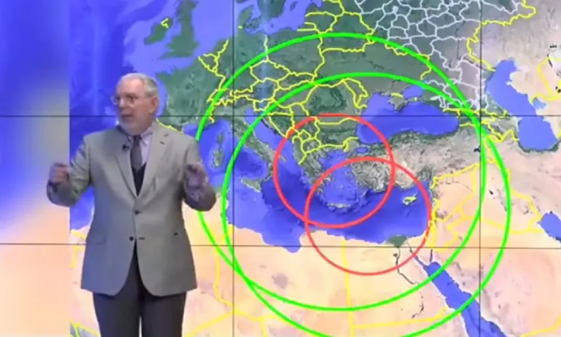 Έλληνας ναύαρχος έδειξε στο χάρτη τι θα γίνει με δύο F-35 και δύο Rafale και έγινε θέμα στην Τουρκία
