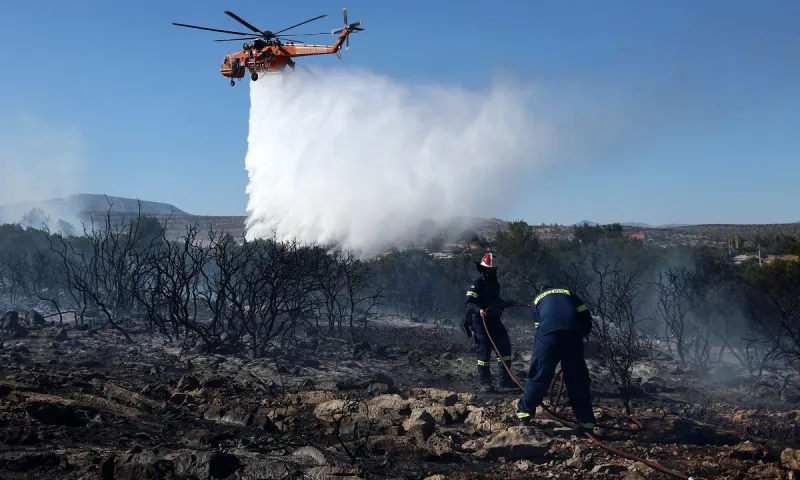 Φωτιά στη Βάρης-Κορωπίου:  Πότε θα δοθεί στη δημοσιότητα το βίντεο με τον εμπρηστή (vid)