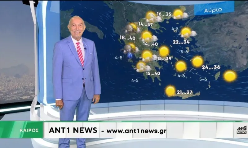 Καιρός με... απ' όλα θα έχει τη Δευτέρα του Αγίου Πνεύματος - Ζέστη, ανέμους μέχρι βροχές και καταιγίδες!