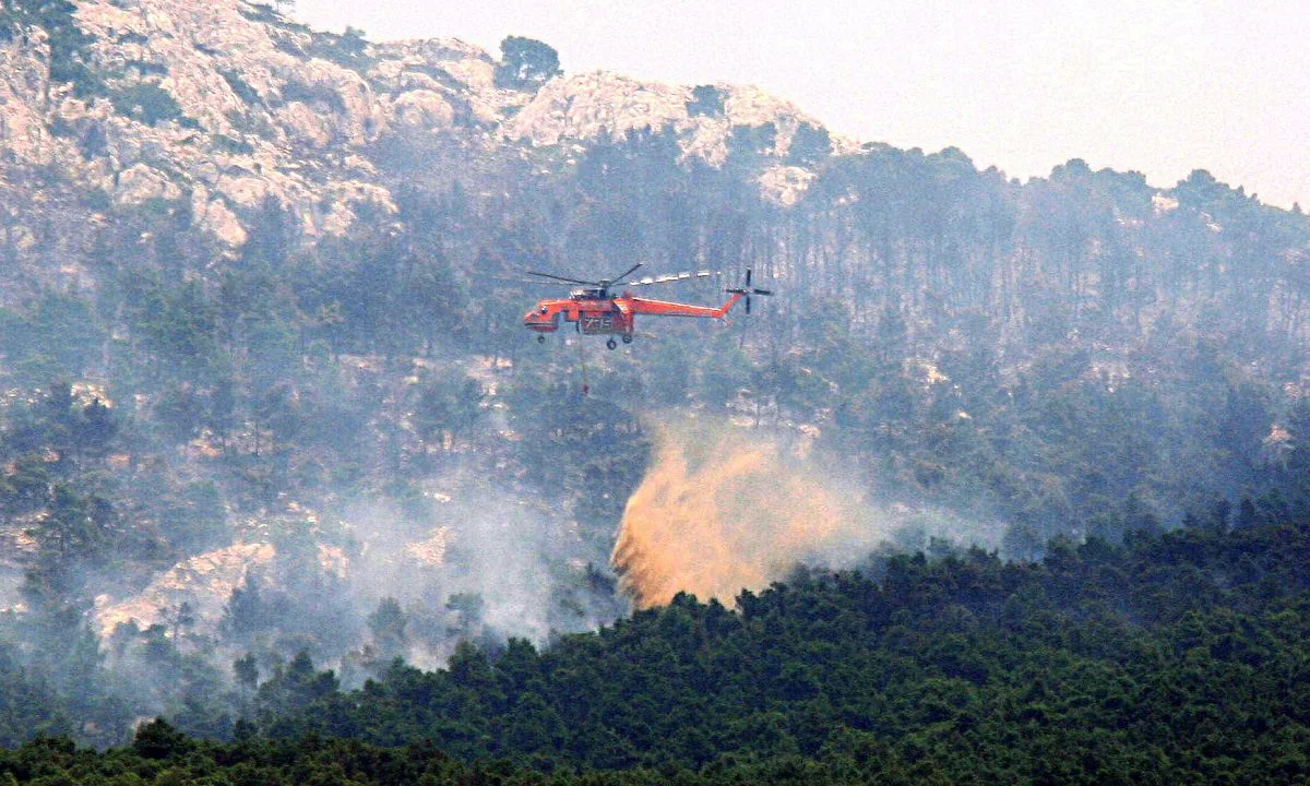 Φωτιά: Πολύ υψηλός ο κίνδυνος – Δείτε τον χάρτη της Πολιτικής Προστασίας!