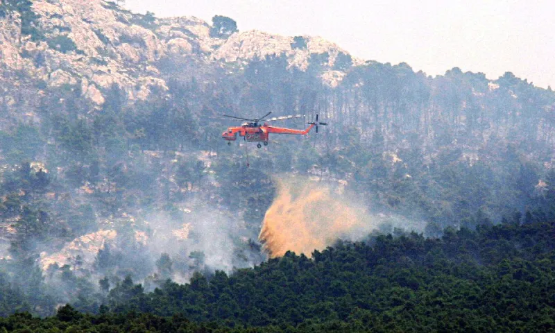 Φωτιά: Πολύ υψηλός ο κίνδυνος – Δείτε τον χάρτη της Πολιτικής Προστασίας!