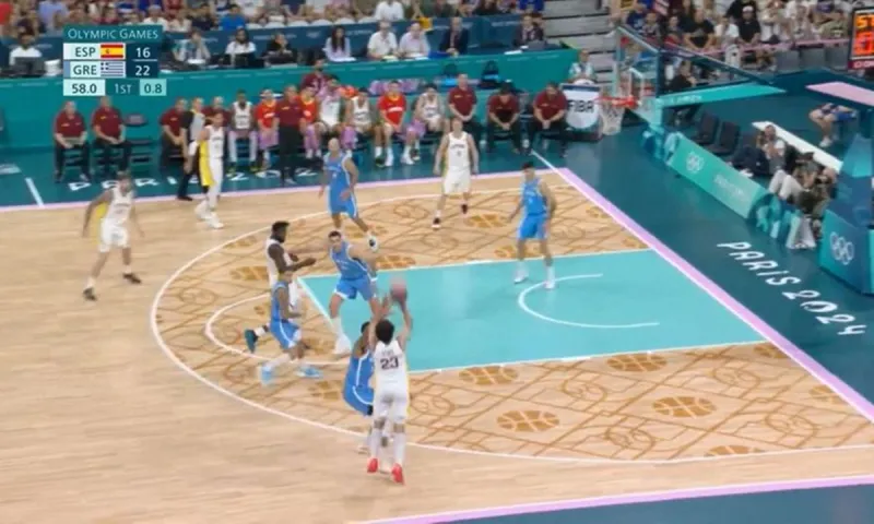 Ισπανία - Ελλάδα: Εκπληκτικό buzzer beater του Γιουλ πάνω στην άμυνα του Αντετοκούνμπο (vid)