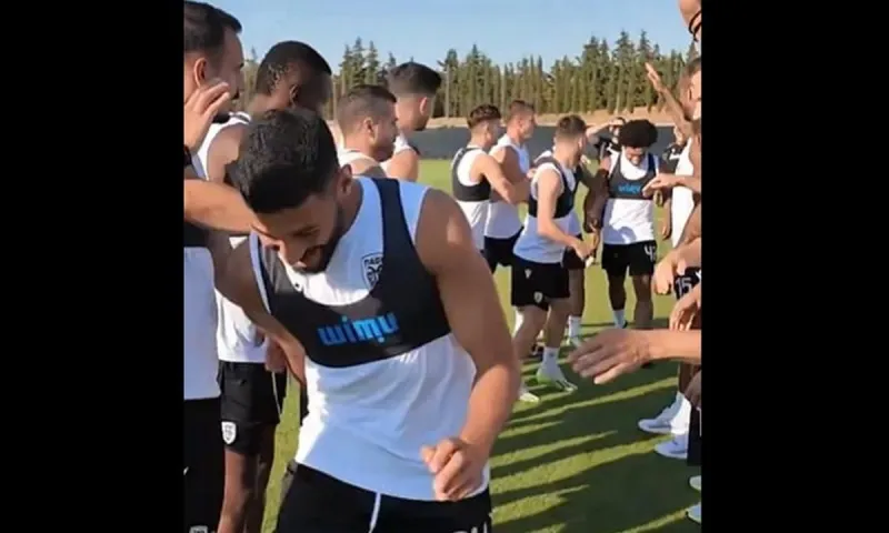 Φατούρο στην προπόνηση του ΠΑΟΚ... (vid)