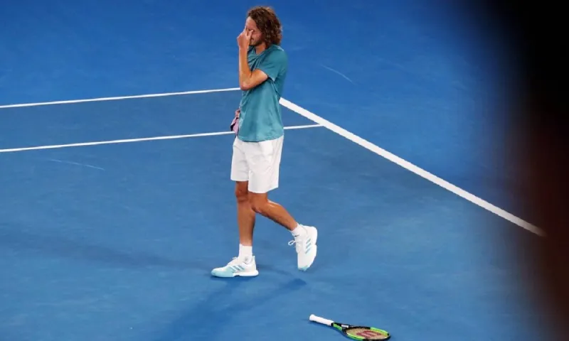 Τσιτσιπάς: Ήττα σοκ και «πικρό» αντίο στο US Open