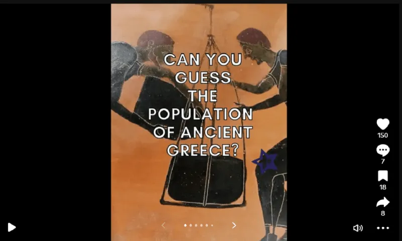 Φαντάζεστε τον πληθυσμό της Αρχαίας Ελλάδας - Πόσοι έμεναν στην Αθήνα και πόσοι στη Σπάρτη