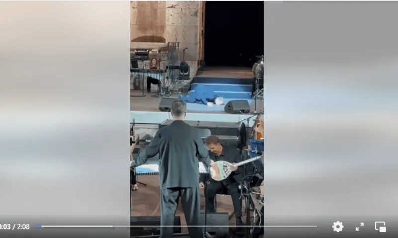 Ο Ζαχαράτος προσκύνησε το σημείο που έπεσε η Μαρινέλλα