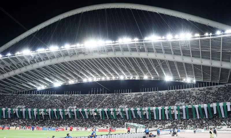 Παναθηναϊκός - Ολυμπιακός: «Θερμή» η ατμόσφαιρα στο ΟΑΚΑ (vid)