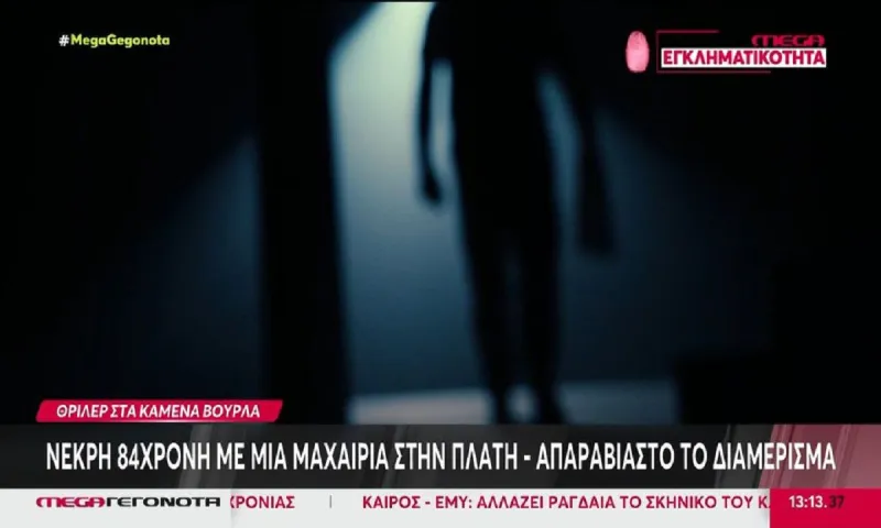 Μυστήριο με τη νεκρή 84χρονη στα Καμένα Βούρλα με το μαχαίρι στην πλάτη - Είχε μεγάλη περιουσία και πολλά σπίτια