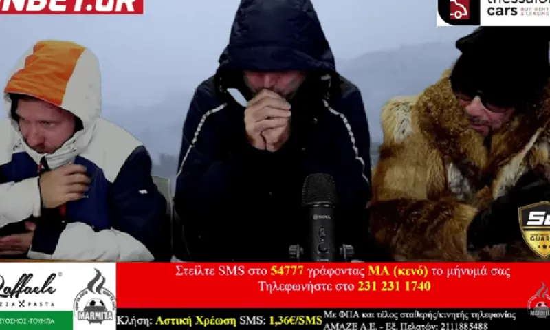 Marmita: Με μπουφάν και θυελλώδεις ανέμους λόγω...κορυφής του Άρη, Ζάχος Ντρούλινγκ και Νίκος Μπουγάτσας
