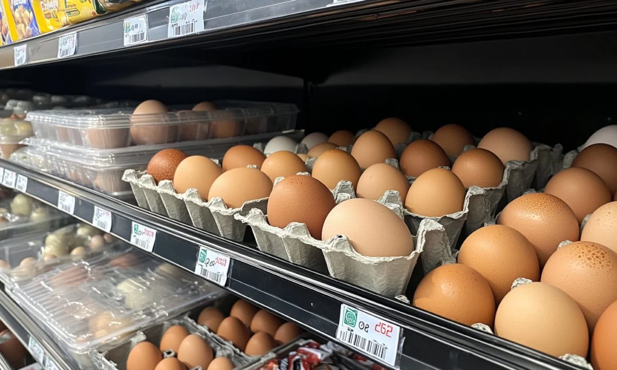 αυγά supermarket ψυγείο