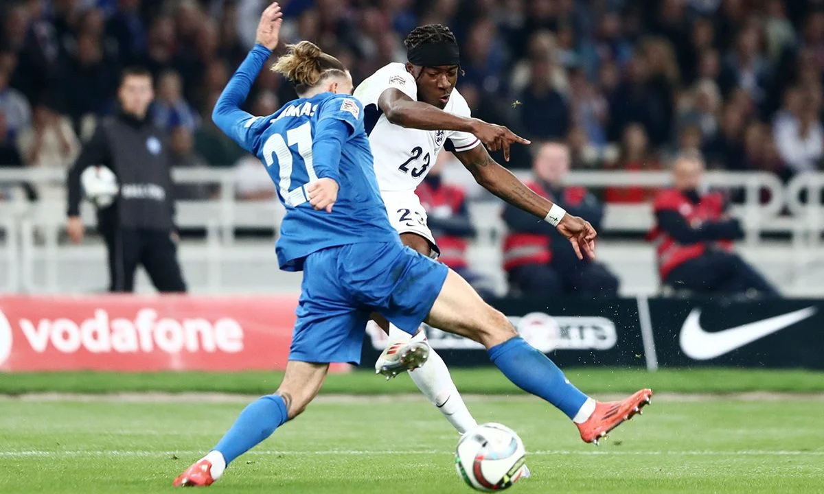 Live ενημέρωση: Ελλάδα - Αγγλία 0-1 (Ημίχρονο)