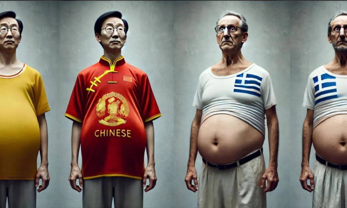 Τα μεγέθη ρούχων στην Ασία διαφέρουν σημαντικά από τα δυτικά πρότυπα. Η σύγκριση Κίνας - Ελλάδας τα λέει όλα!
