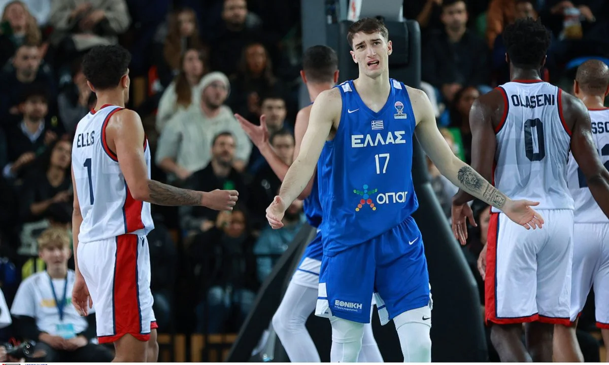Μεγάλη Βρετανία - Ελλάδα 73-72: Η Εθνική προηγήθηκε με 17 πόντους, όμως γνώρισε την πρώτη της ήττα στην προκριματική φάση του Ευρωμπάσκετ.