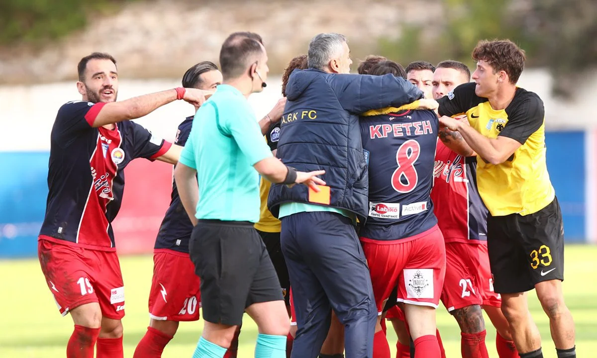Super League 2: Ξέφυγε η κατάσταση - Έπεσε ξύλο (vid)