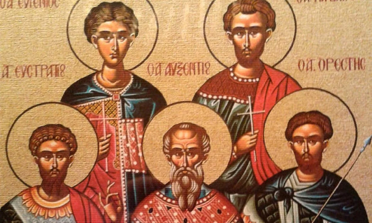 Εορτολόγιο Παρασκευή 13 Δεκεμβρίου: Οι Άγιοι Ευστράτιος, Αυξέντιος, Ευγένιος, Μαρδάριος και Ορέστης μαρτύρησαν