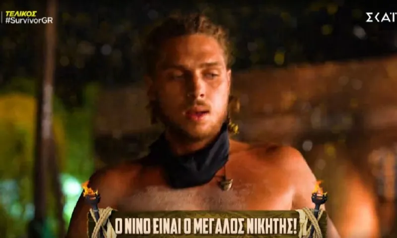 Survivor: Τρέλα και αποθέωση στο Twitter για τον Νίνο - Κράξιμο για τους υπόλοιπους παίκτες και το... τρόπαιο του νικητή