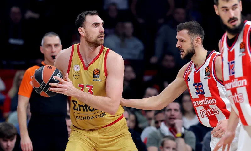 Ερυθρός Αστέρας - Ολυμπιακός 87-73: Άσχημη εμφάνιση και νέα ήττα στο Βελιγράδι