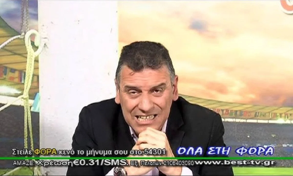 Όταν ο Καλαματιανός δημοσιογράφος Σωτήρης Γεωργούντζος τα... έσπαγε on air. Δείτε την πιο επική στιγμή του από την οποία έγινε γνωστός.
