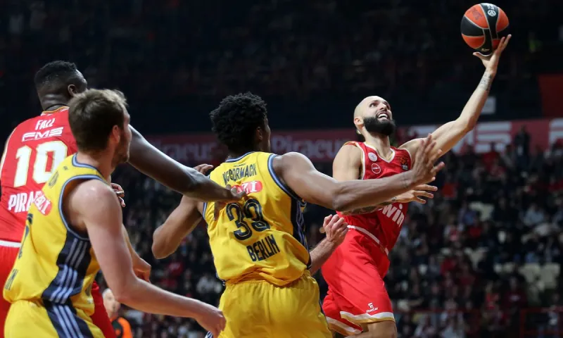 Ολυμπιακός - Άλμπα 90-85: Ο Φουρνιέ τον γλίτωσε από «γερμανικό νούμερο»!