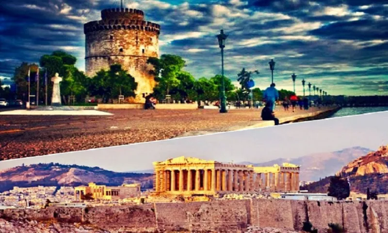 Αθήνα - Θεσσαλονίκη: Δείτε τις μεγάλες οικονομικές διαφορές που έχουν οι δύο πόλεις
