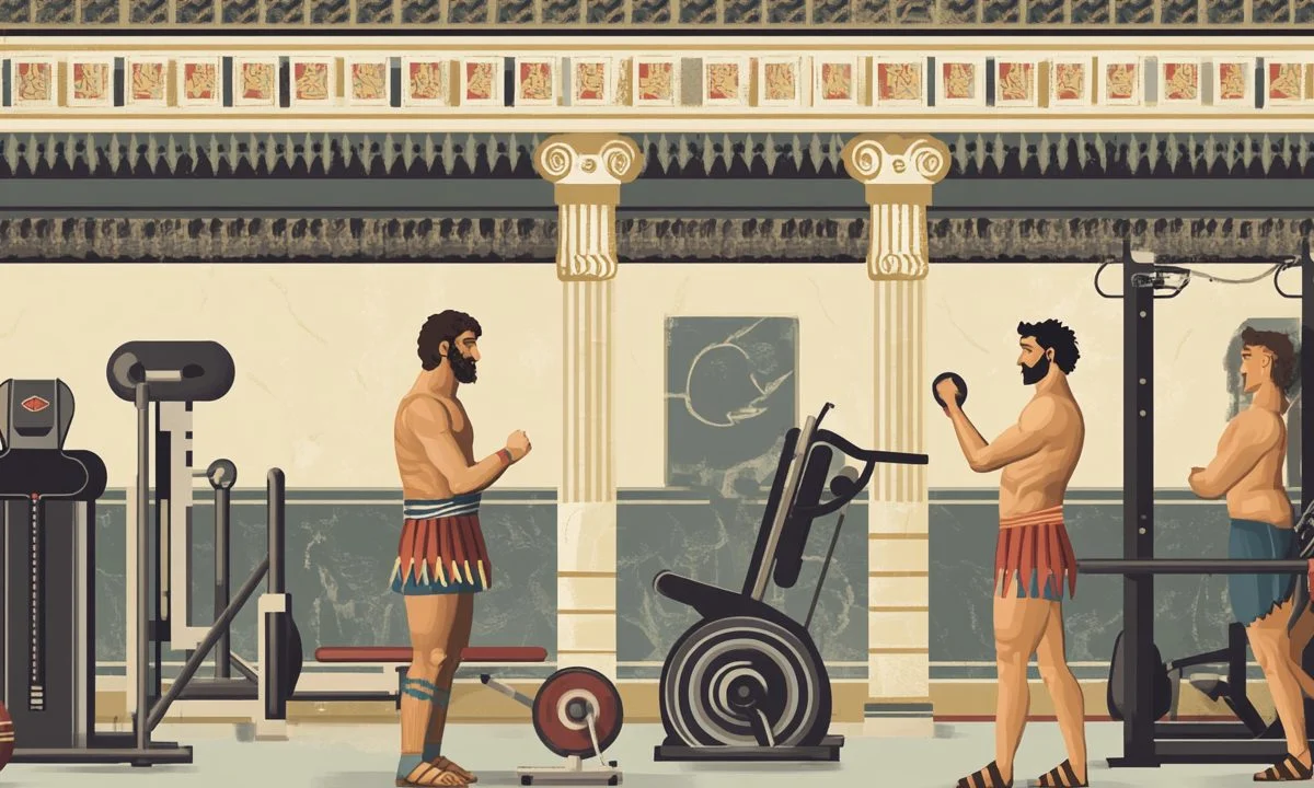 αρχαίοι έλληνες γυμναστήριο