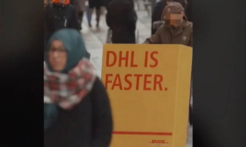 Η έξυπνη φάρσα της DHL