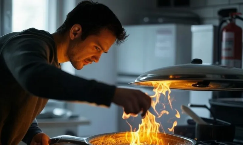 Τι πρέπει να κάνεις σε περίπτωση φωτιάς στην κουζίνα