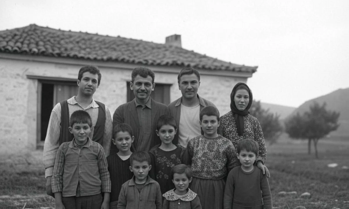 ελληνική οικογένεια πριν 100 χρόνια