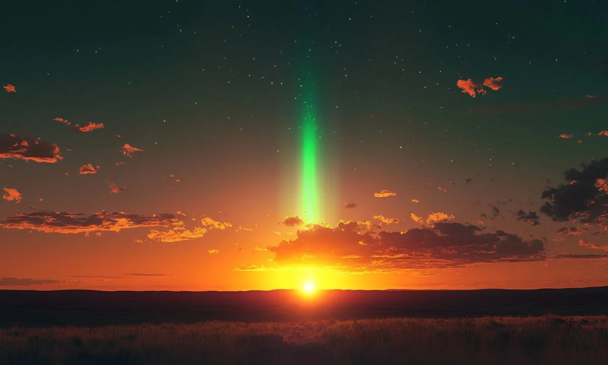 φαινόμενο green flash
