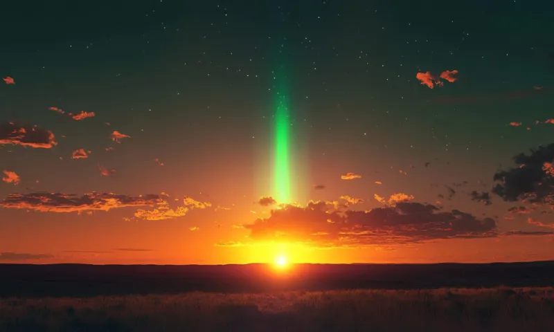 Τι είναι το φαινόμενο green flash;
