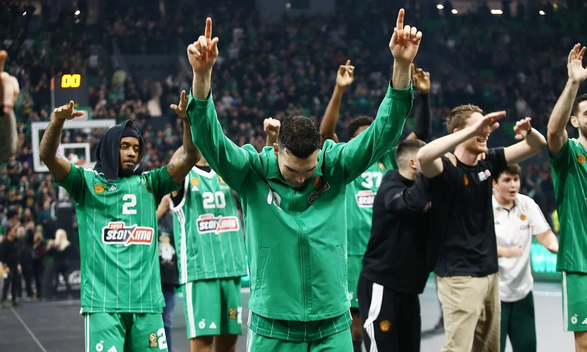 Στη βαθμολογία Euroleague ο Παναθηναϊκός μπήκε και πάλι στην 4άδα μετά τον θρίαμβο στο ΟΑΚΑ επί της Ζαλγκίρις
