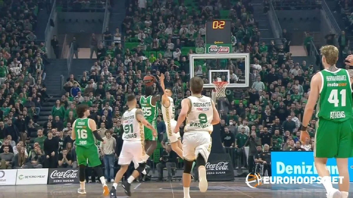 Για ακόμα ένα ματς ο Παναθηναϊκός είχε τον Ναν με πάνω από 20 πόντους και ήταν από τους πρωτεργάτες του θριάμβου