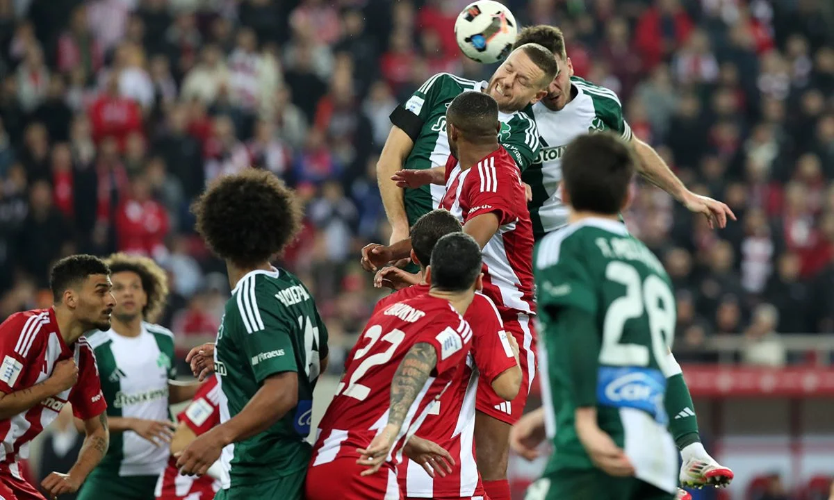Live ενημέρωση: Ολυμπιακός - Παναθηναϊκός 1-0 (ΗΜΙΧΡΟΝΟ), ΠΑΟΚ - Λεβαδειακός 1-0 (ΤΕΛΙΚΟ)