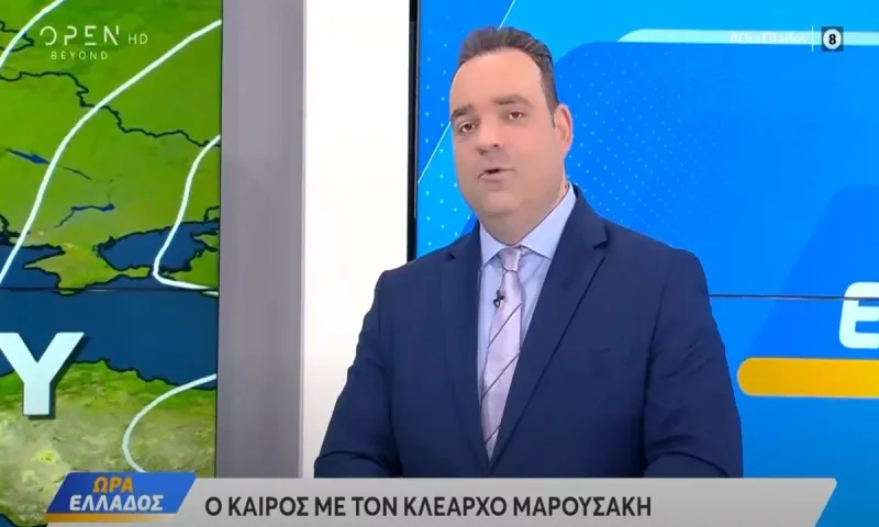 Κλέαρχος Μαρουσάκης: Έρχεται νέο κύμα κακοκαιρίες – Βροχές και καταιγίδες!