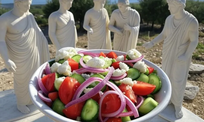 Γιατί οι Αρχαίοι Έλληνες δεν έτρωγαν χωριάτικη σαλάτα; Τι σαλάτα έτρωγαν;