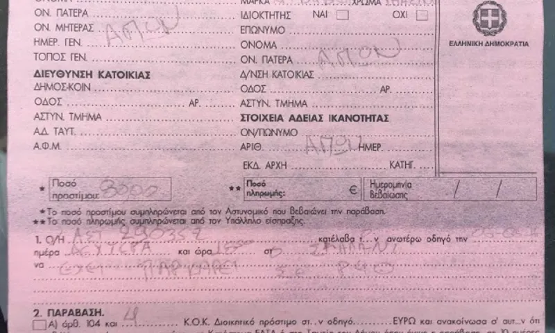 Έκοψαν κλήση σε περιπολικό έξω από την Ευελπίδων