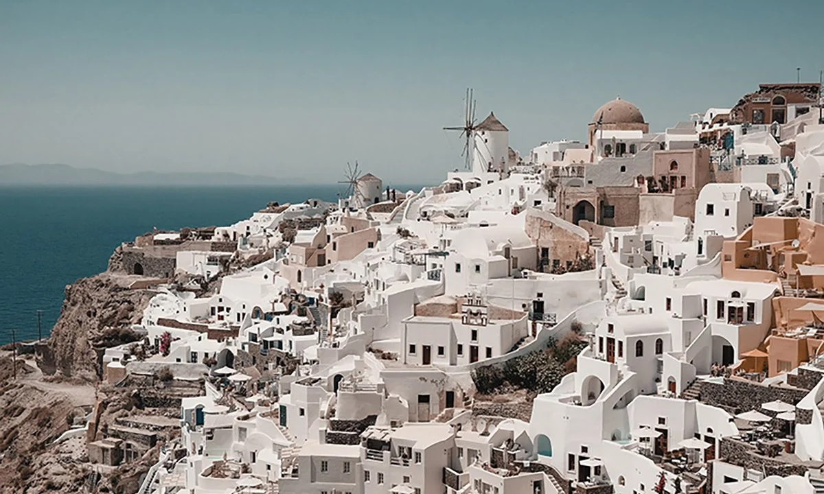 σαντορίνη σπίτια