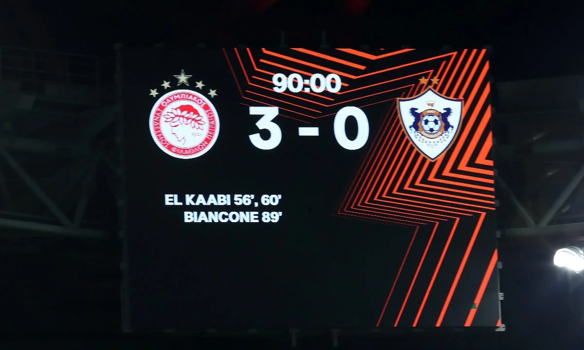 Ολυμπιακός - Καραμπάγκ: 3-0 και ήταν θρίλερ - Όμως ο Ολυμπιακός του Μεντιλιμπαρ κάνει θαύματα