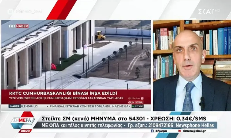 Κύπρος: Μικρογραφία του «Λευκού Παλατιού», το νέο προεδρικό μέγαρο στα Κατεχόμενα - Πόσα τετραγωνικά είναι