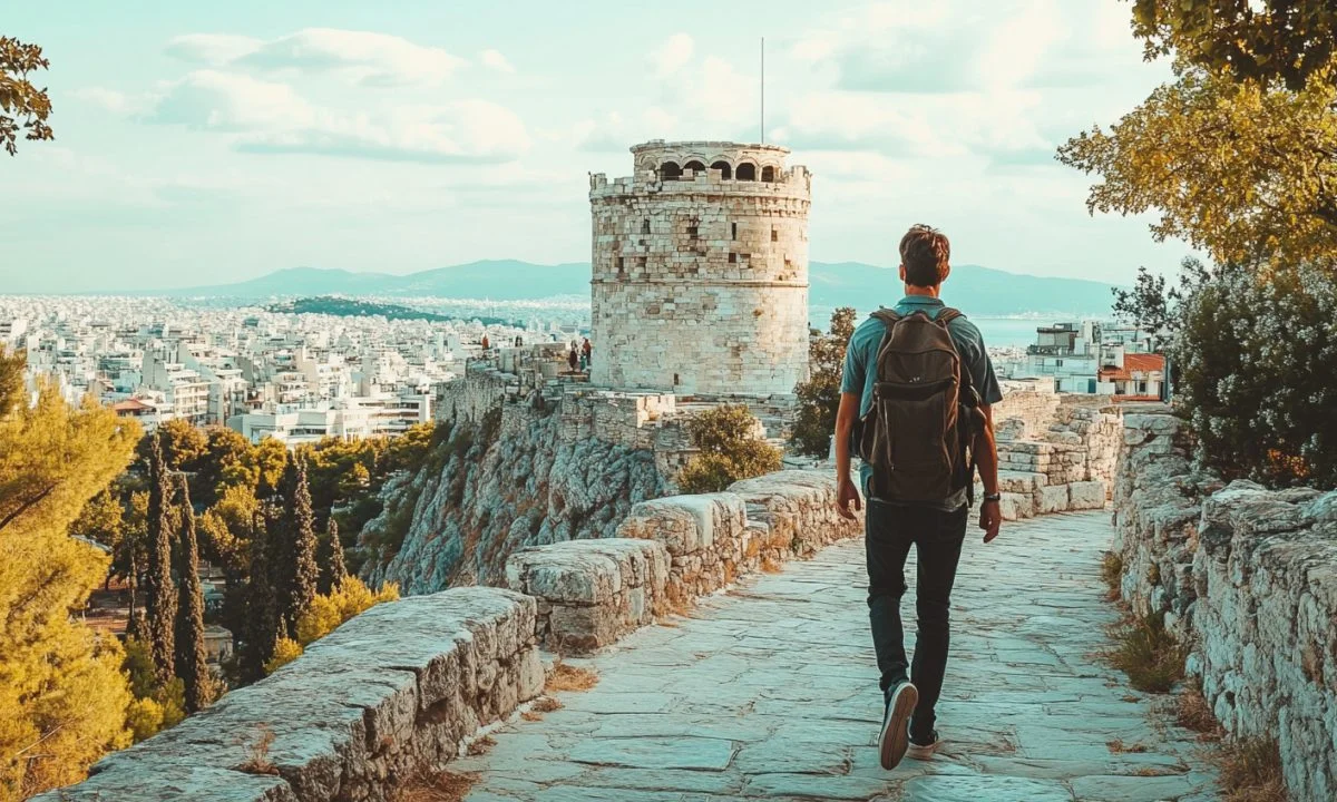 περπάτημα Ακρόπολη Λευκός Πύργος
