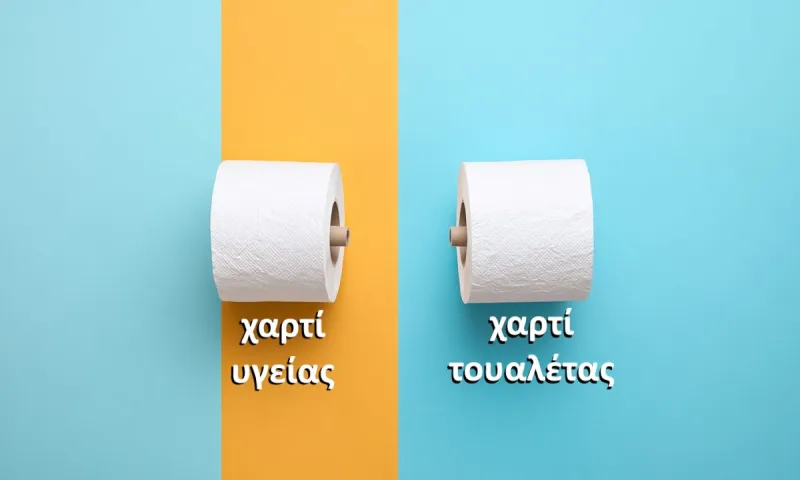Γιατί χαρτί υγείας και όχι χαρτί τουαλέτας;