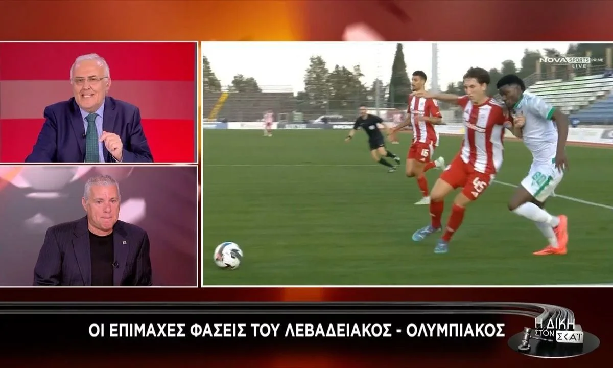 Φάση που θα μπορούσε να δώσει πέναλτι ο διαιτητής είναι αυτή του Ρέτσου με τον Ζίνι είπε ο Ηρακλής Τσίκινης στην εκπομπή του Κυριάκου Θωμαΐδη.