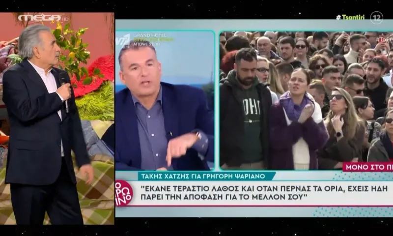 Ξεμπρόστιασε τον Γιώργο Λιάγκα ο Λάκης Λαζόπουλος… (vid)