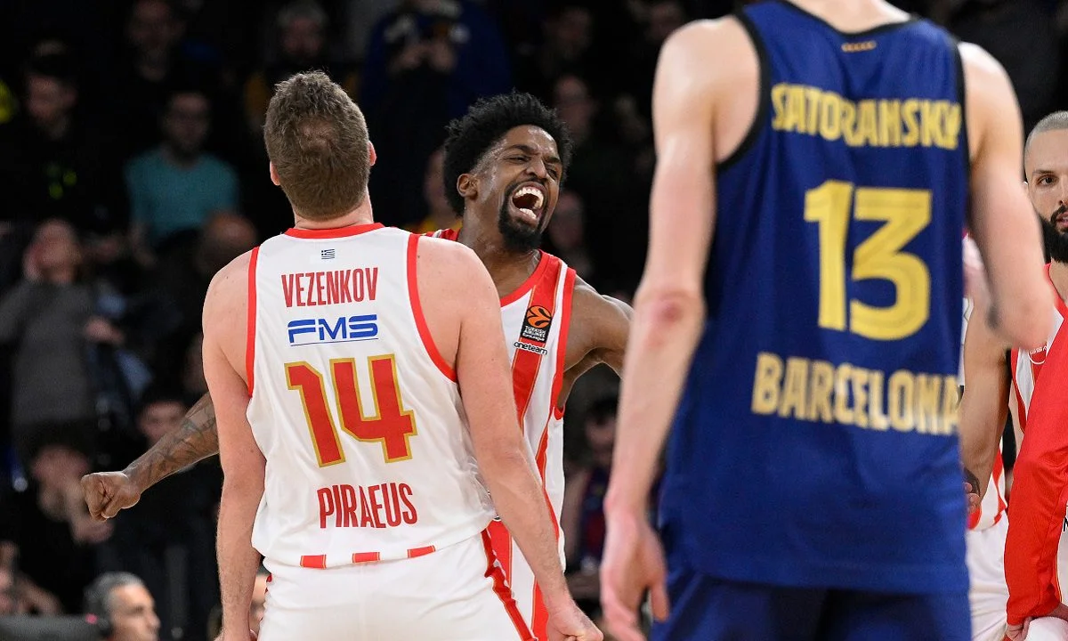 Βαθμολογία Euroleague: Ακλόνητος στην κορυφή ο Ολυμπιακός μετά τη μεγάλη νίκη στη Μπαρτσελόνα με 90-88 για την 26η αγωνιστική.