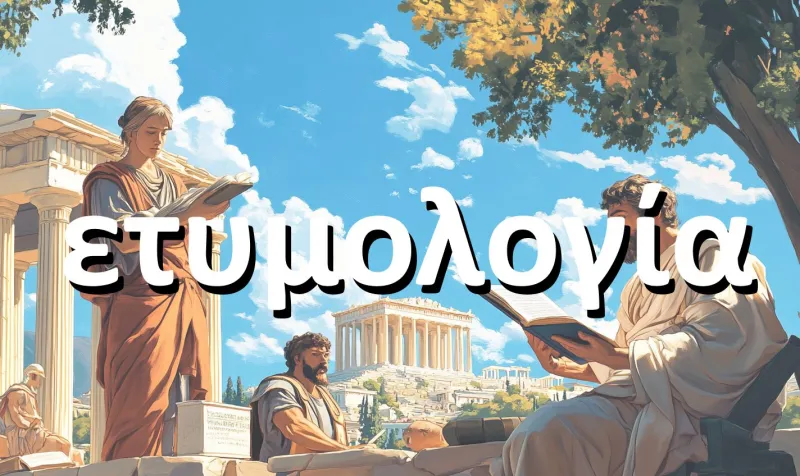 Ποια είναι η ετυμολογία της λέξης ετυμολογία;