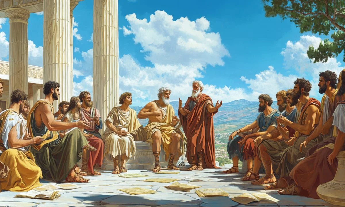 αρχαίοι ελληνες φοιτητες