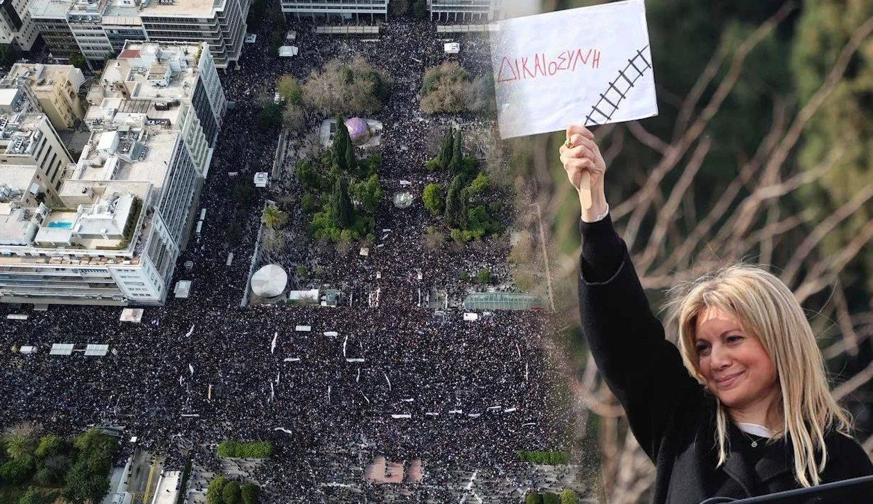 Μ.Καρυστιανού: «Ειρηνικά στους δρόμους για τη ΔΙΚΑΙΩΣΗ ΟΛΩΝ των ψυχών που θυσιάστηκαν και για την ΚΑΘΑΡΣΗ που θα δώσει οξυγόνο στην Ελλάδα».