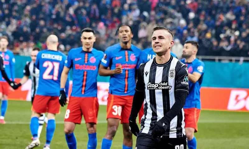 Στεάουα - ΠΑΟΚ 2-0: Κατώτερος των προσδοκιών ο ΠΑΟΚ και τέλος η Ευρώπη