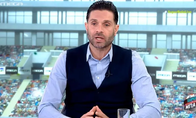 Απορούσε ο Ηλίας Σπάθας με τη συμπεριφορά του διαιτητή στον Ολυμπιακό